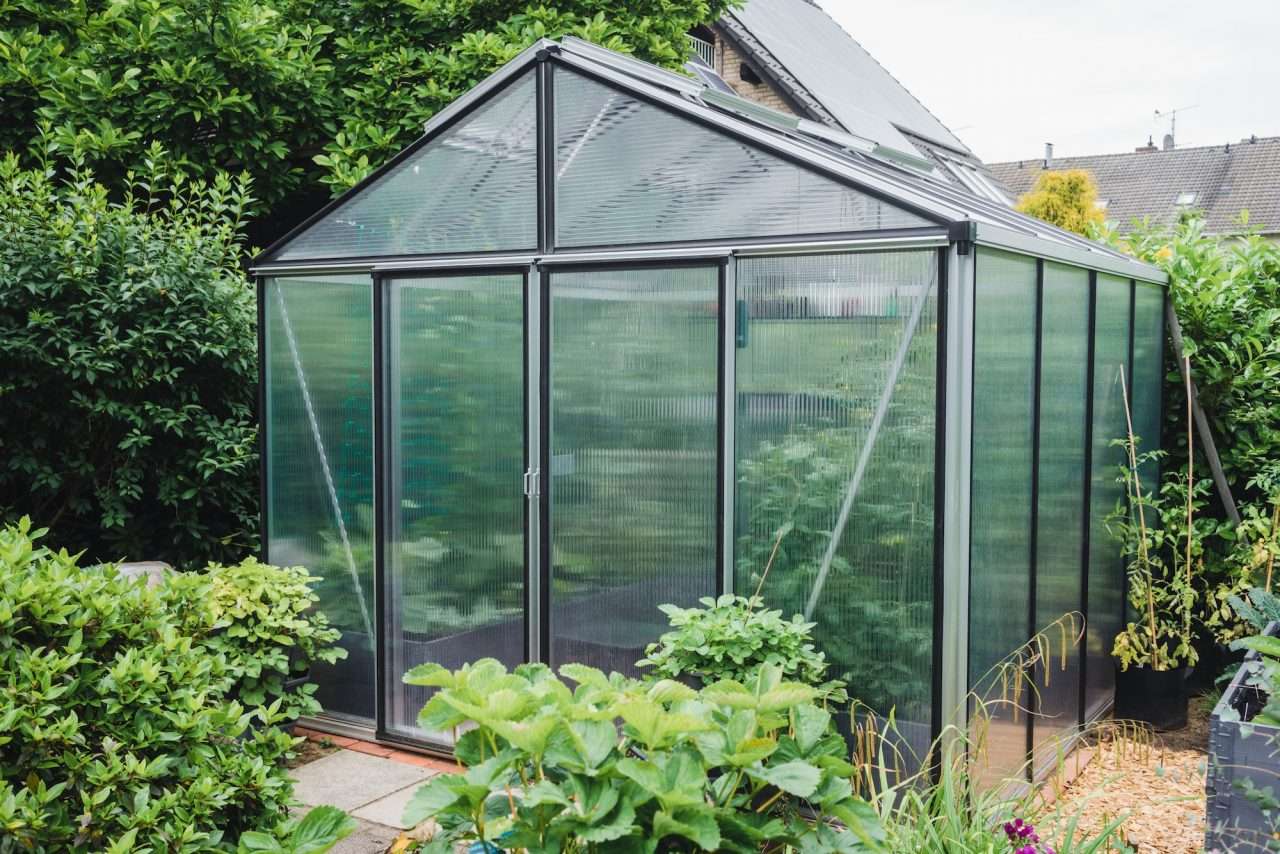 Greenhouse in the Garden